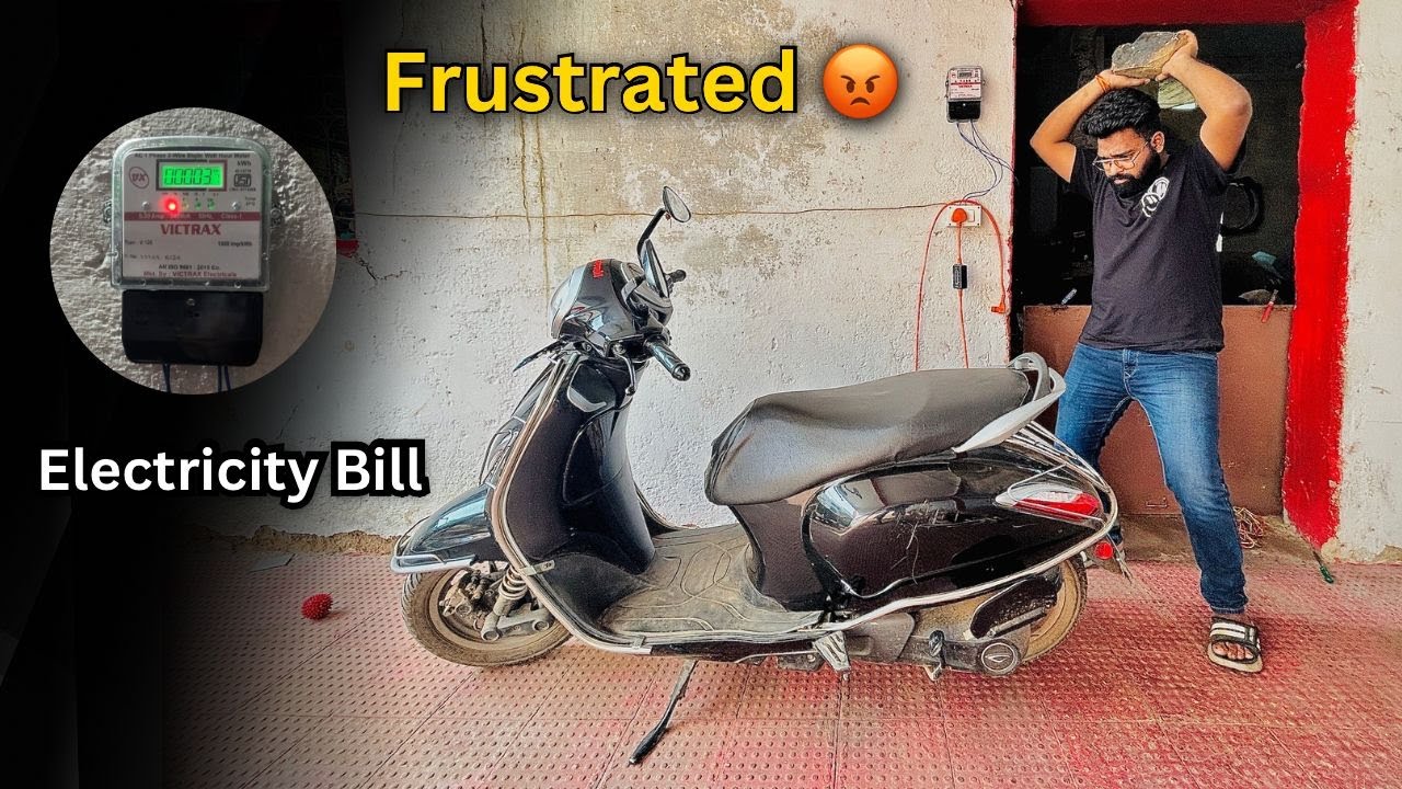 Bajaj chetak EV को Charge करने में kitna Bijli Electricity Bill आता है 😱| जनिये Video में
