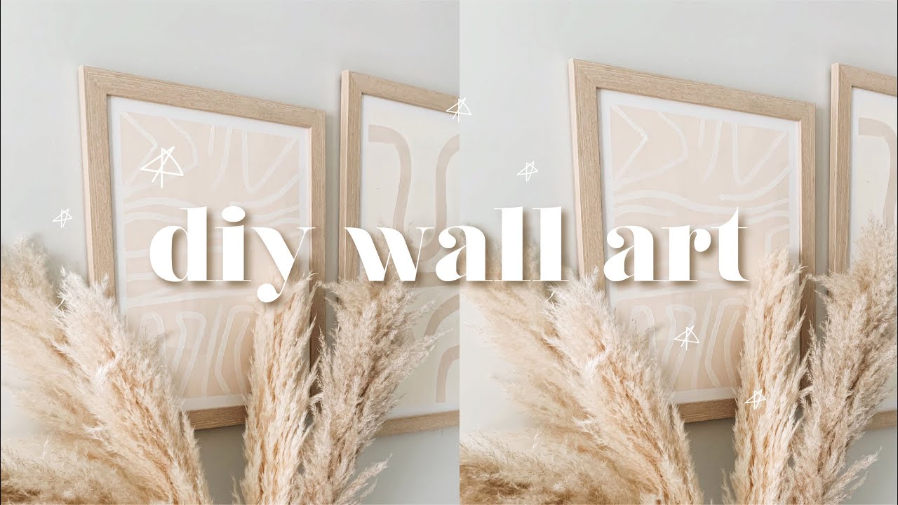 DIY Wall Art Ideas // Gallery Wall Planning