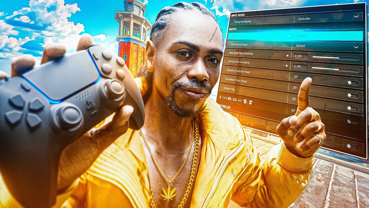 Лучшие настройки контроллера движения для 3-го сезона Reloaded 😍🌴 (XBOX/PS4/PS5/PC)