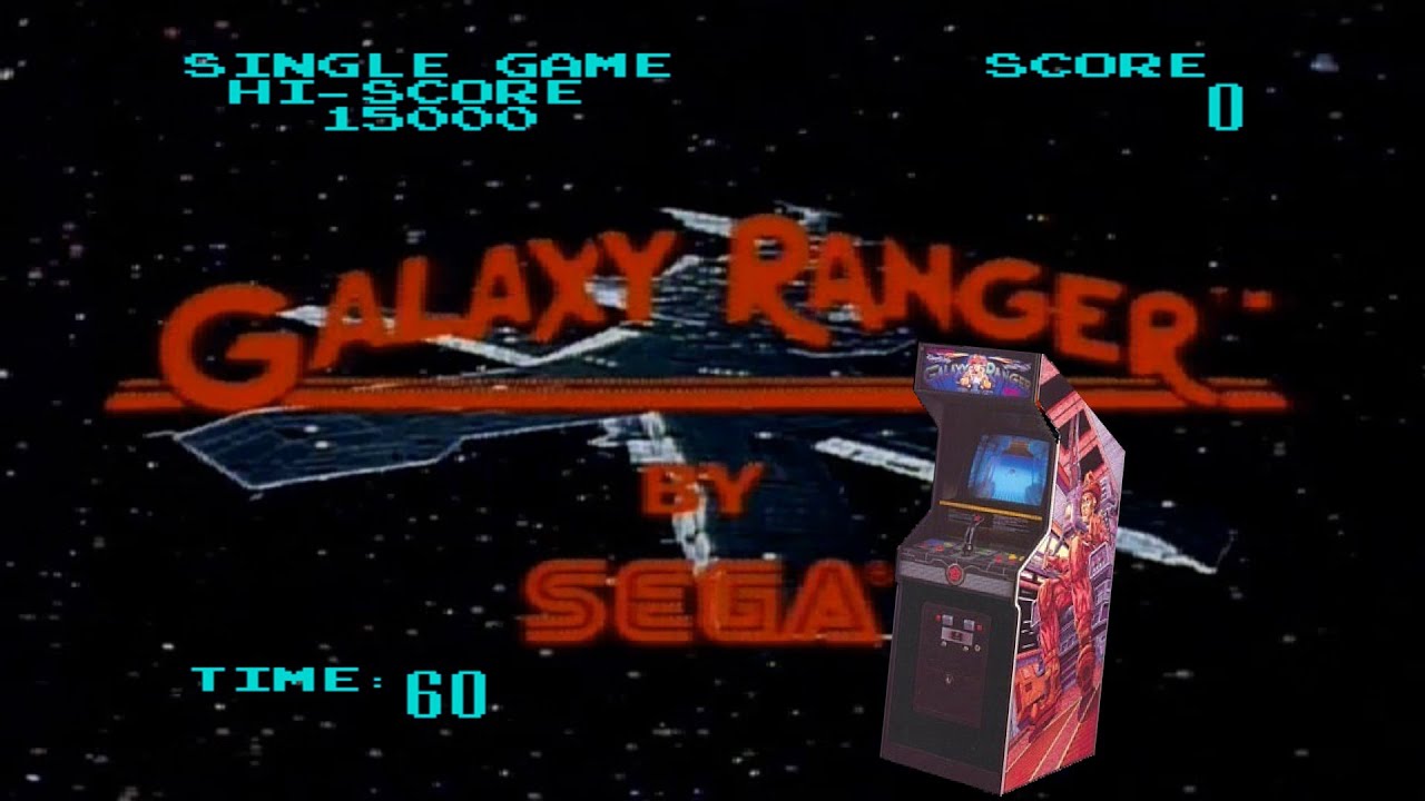 Today's game pick: Galaxy Ranger (arcade/laserdisc, 1984)