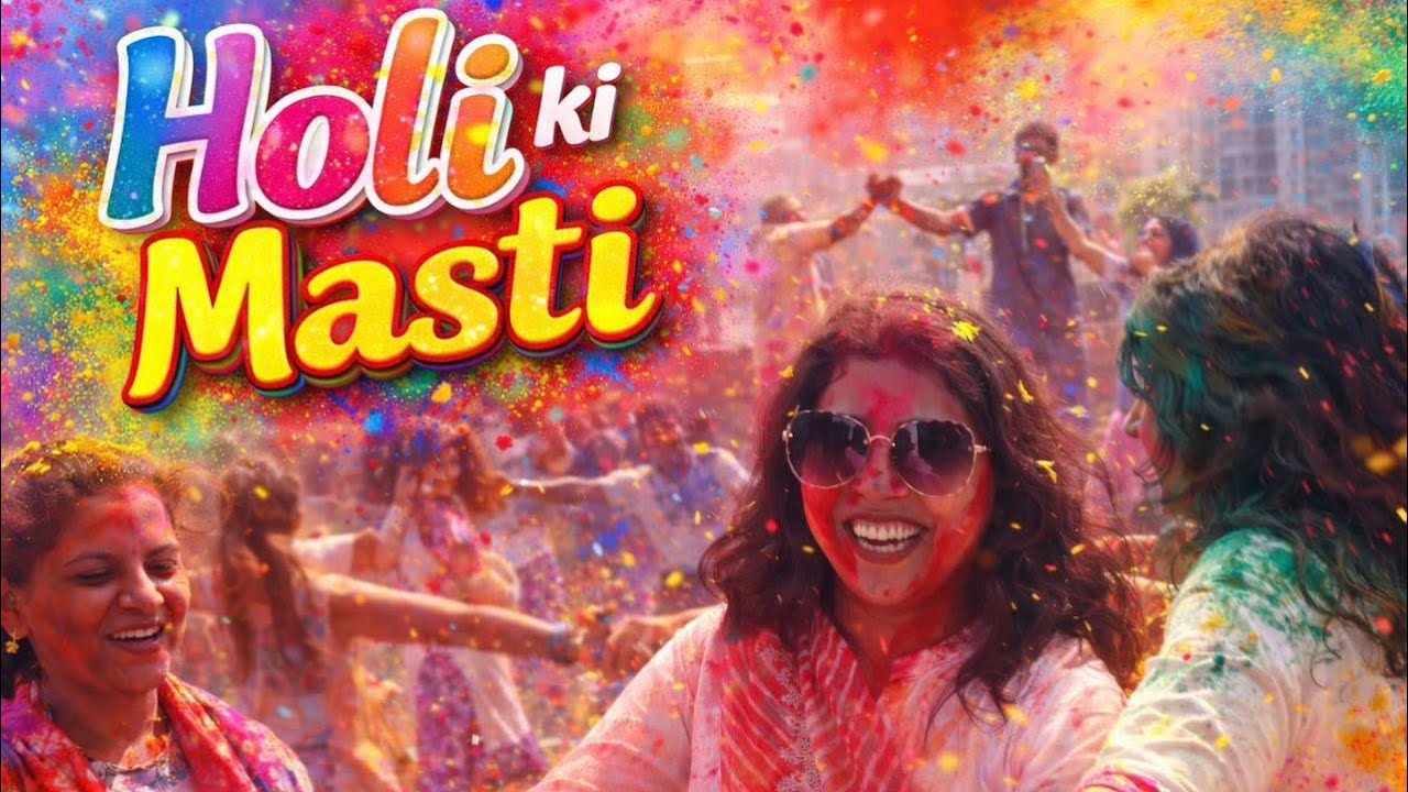 Holi ki masti part - 1🫟🎨💐🎉🎊