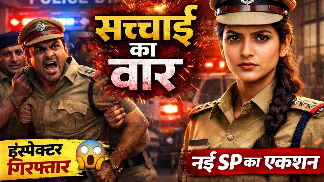 SP आराध्या सिंह ने भ्रष्ट पुलिस का भंडाफोड़ किया | Powerful Hindi Story #motivation #story 