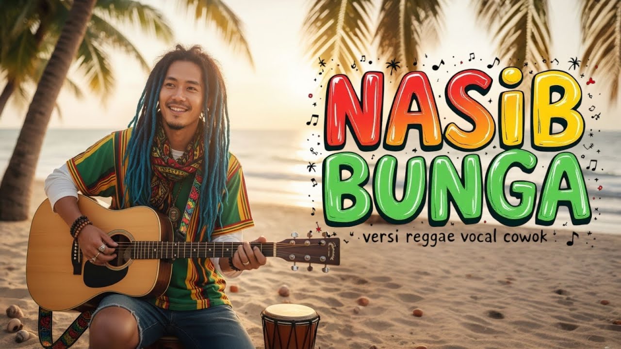 NASIB BUNGA Bersi Reggae Vocal Cowok || Musik Viral Di TikTok 