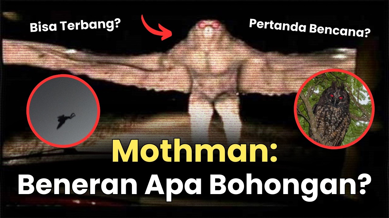 Kenapa MOTHMAN jadi Pertanda Bencana?