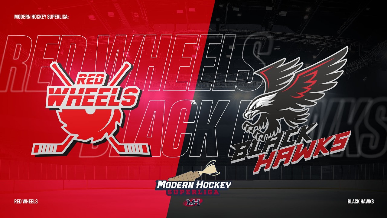MH SUPERLIGA 2025/2026 29. kolo BLACKHAWKS vs RED WHEELS 8:1 - celý zápas