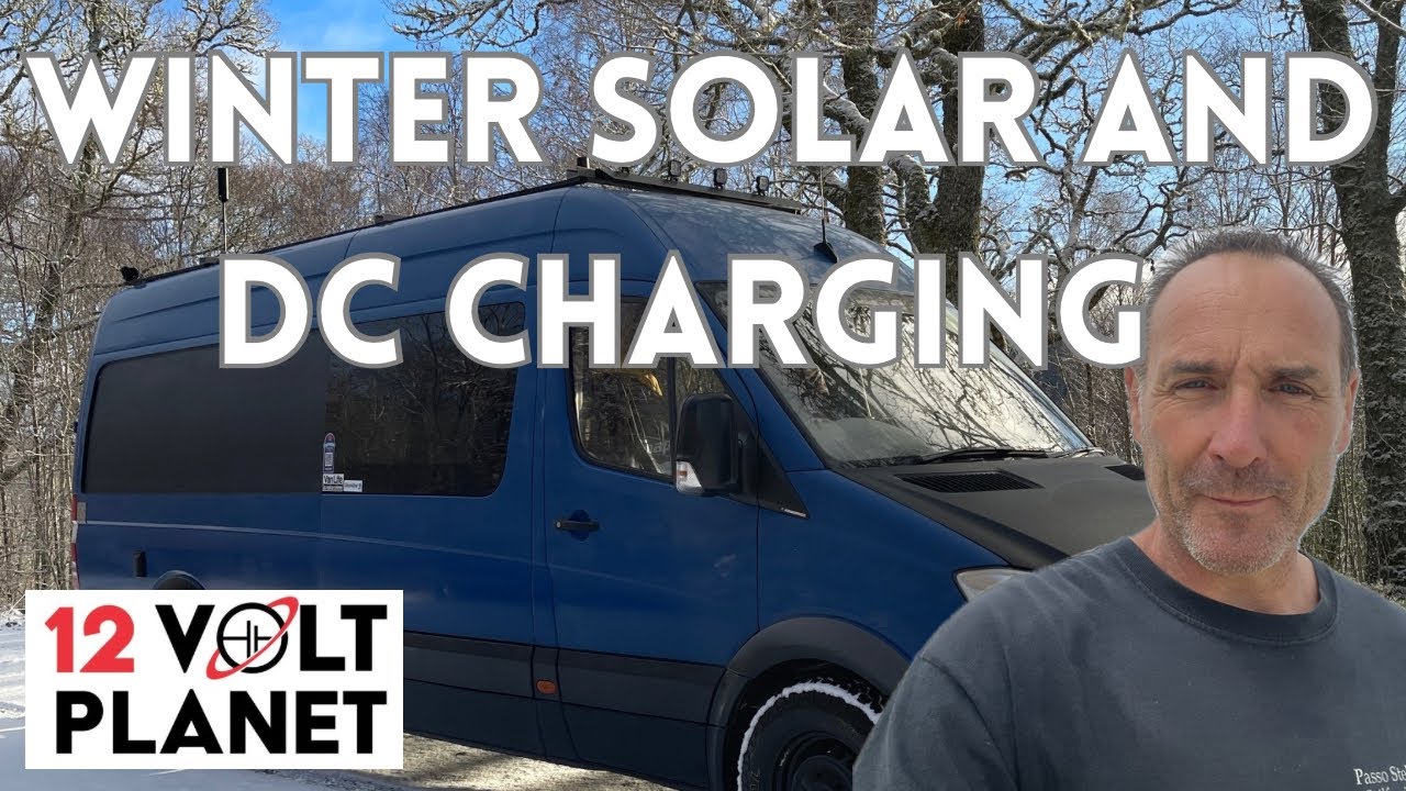 Winter solar and Dc charging, upgrading power cables for faster power bank charging for winter.