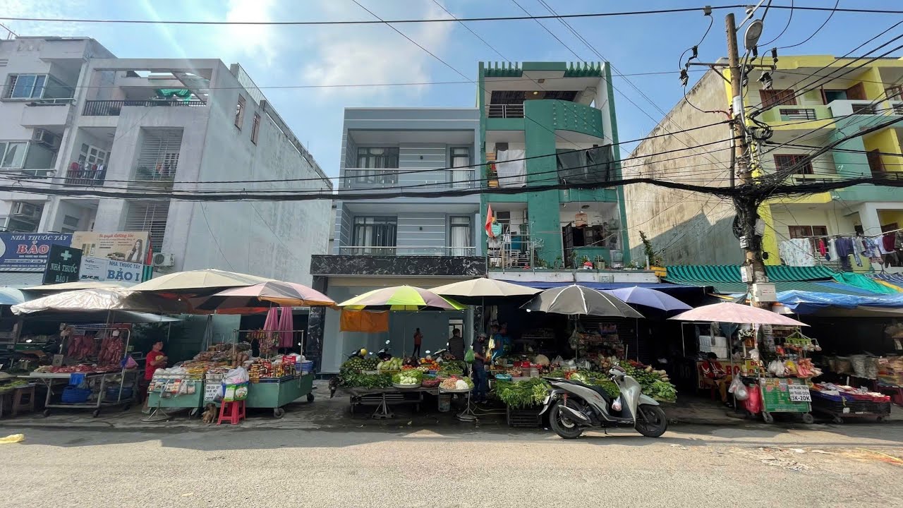 💥 Mặt tiền Chợ Bà Hom, Khu Bắc lương bèo, P. Tân Tạo A, Bình Tân. DT: 6x20. Tiện kinh doanh. 15,x tỷ