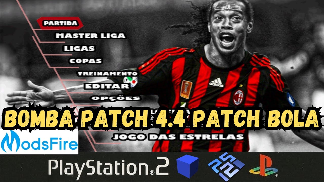 Bomba Patch 4.4 (2008) Patch Bola PS2 ISO Free Download
