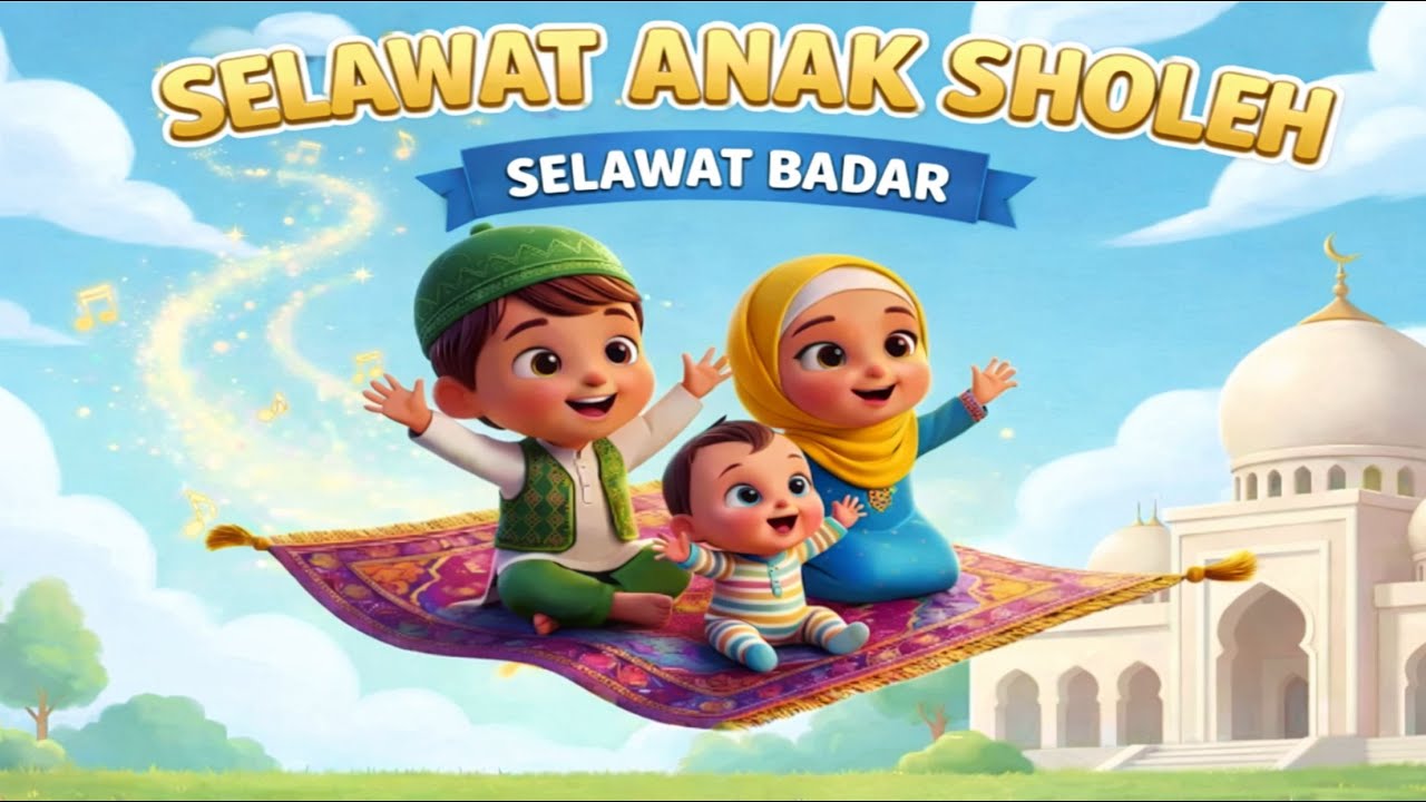 Selawat Anak Soleh |  Selawat Badar | Kids Islamic Malaysia