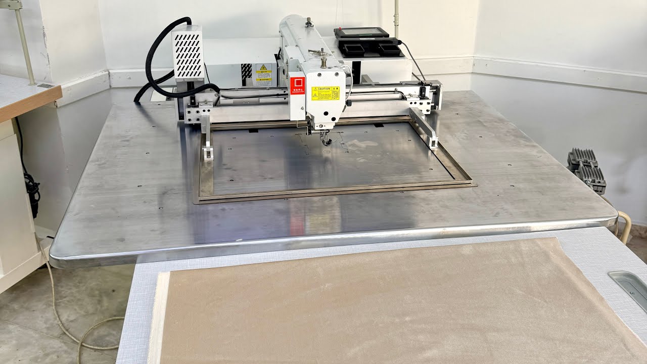GRESTA İŞLEME MAKİNASI - AMS MAKİNASI - DESEN DİKİŞİ - GRESTA 60X40 SANAYİ DİKİŞ MAKİNASI