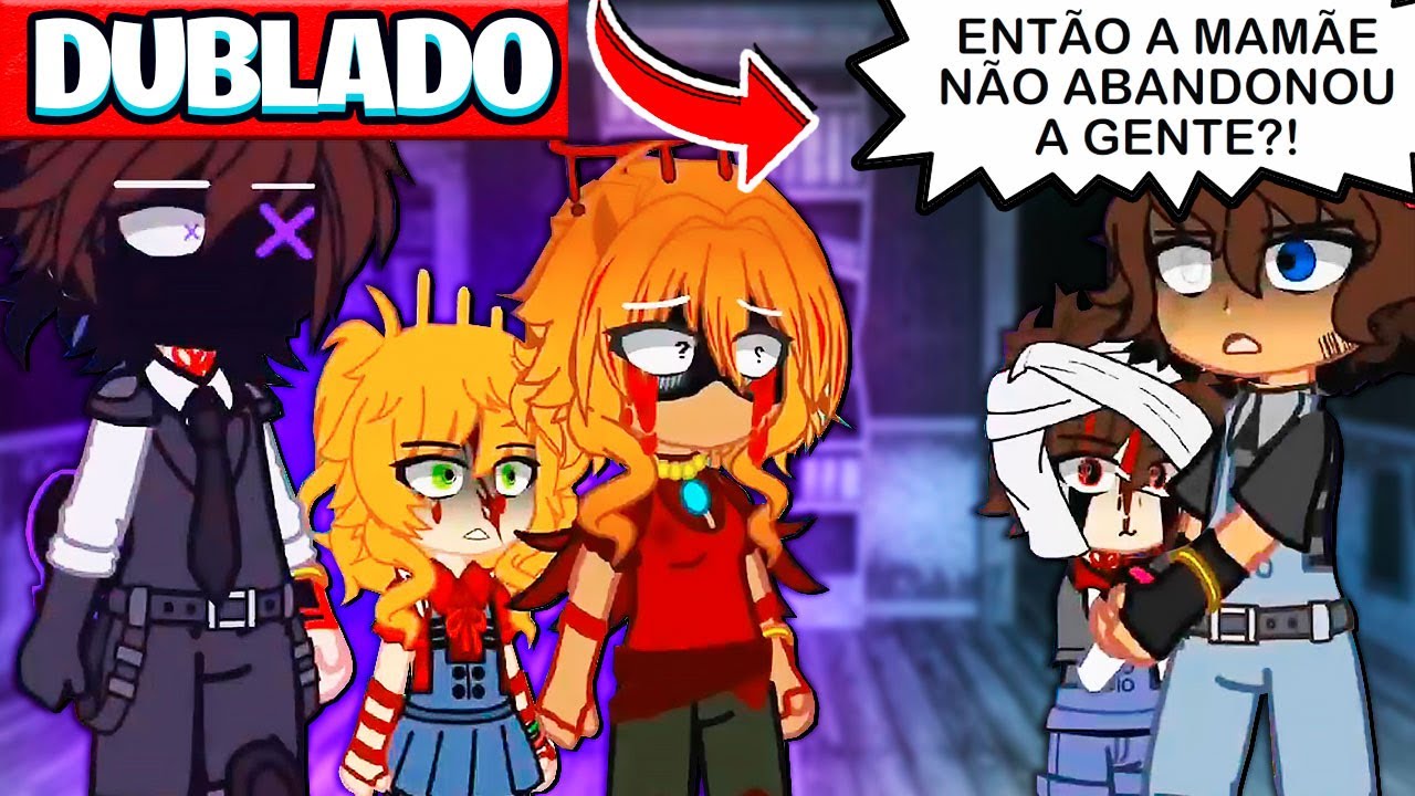 FAMÍLIA AFTON ENFRENTANDO SEUS MEDOS FINAL | MINI FILME GACHA CLUB