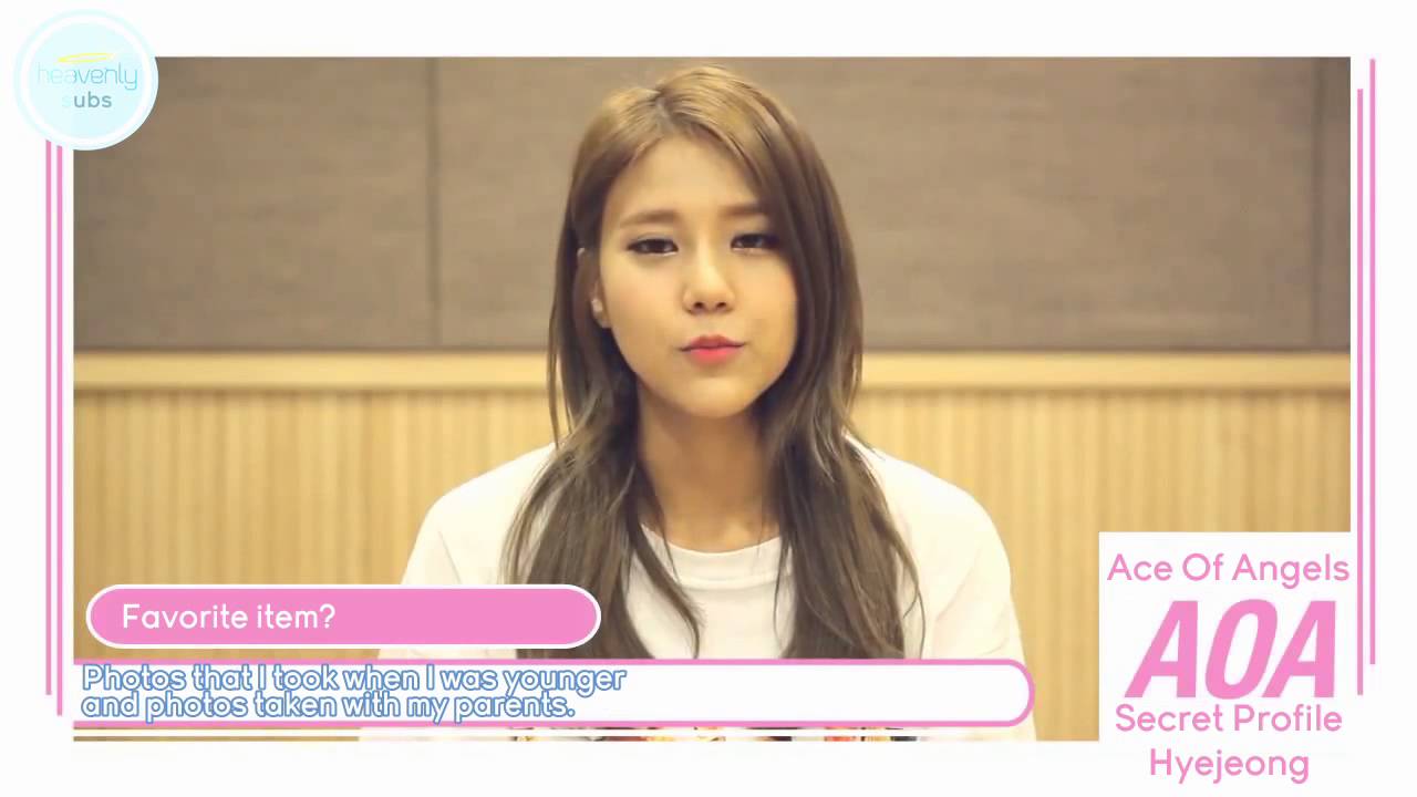 [HEAVENLYSUBS] 140917 AOA's Secret Profile - Hyejeong
