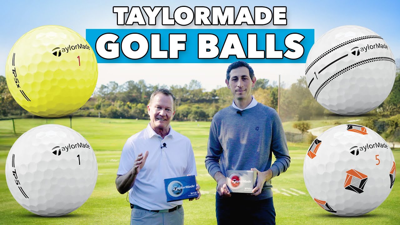 Новые мячи для гольфа TaylorMade 2026 года - TP5, TP5x, Stripe, Pix | Полный обзор