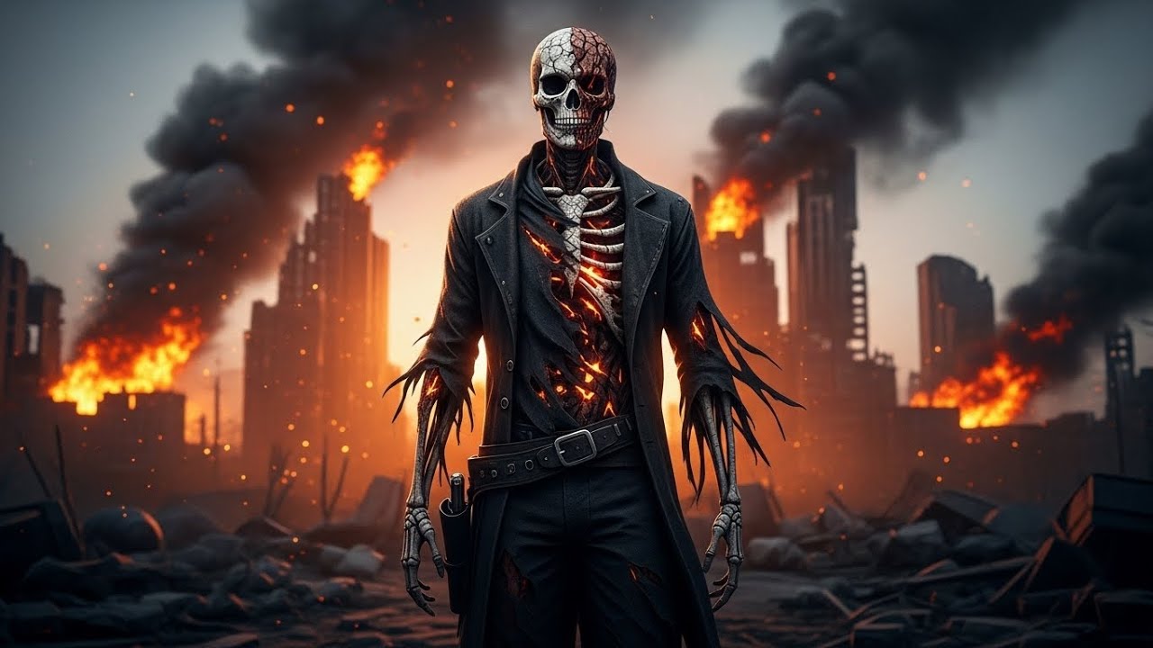 Dark Country Outlaw 🔥 Left Alive by the Fire | Western Music for the Damned