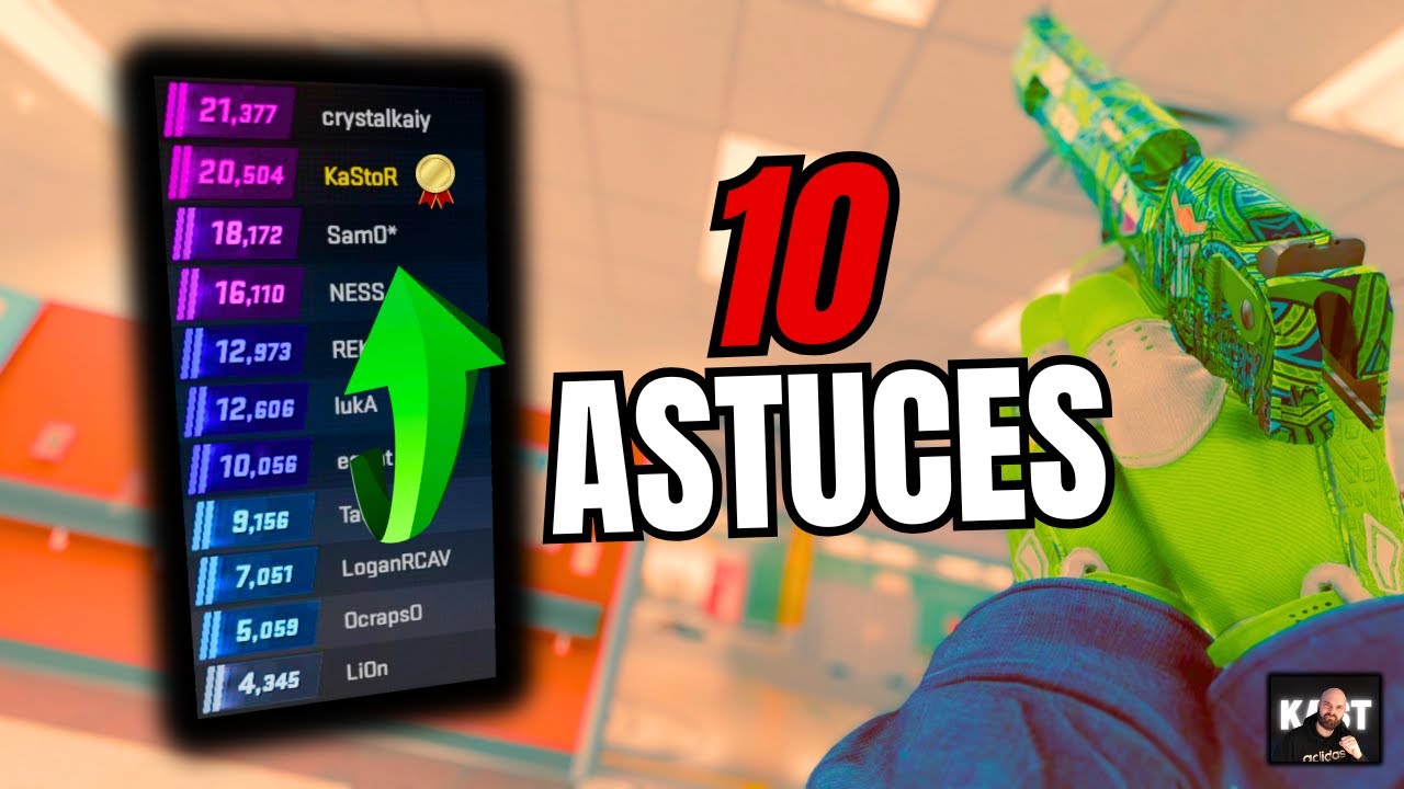 10 ASTUCES VITALES pour MONTER en PREMIER et FACEIT sur CS2