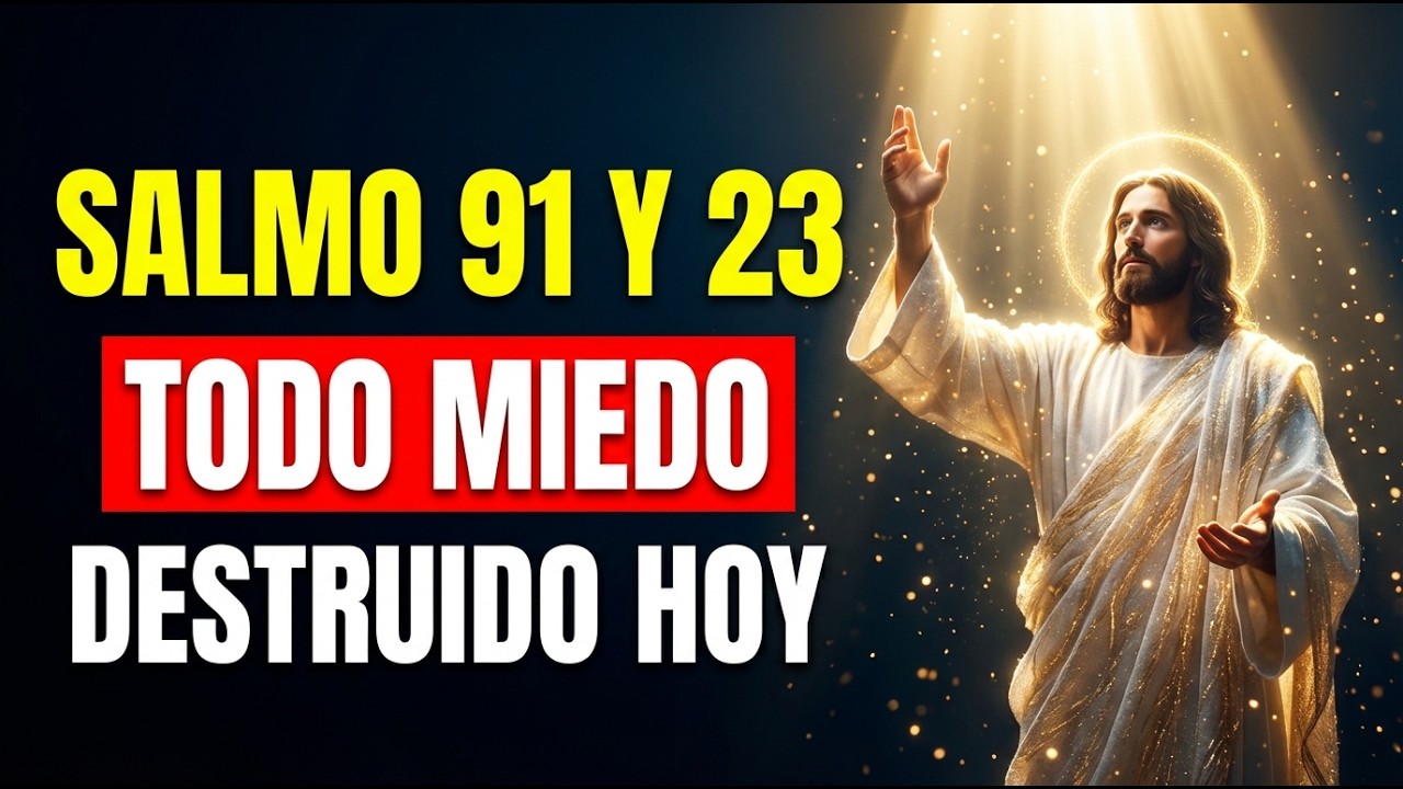 Salmo 91 y 23 Para Romper Toda Angustia y Temor