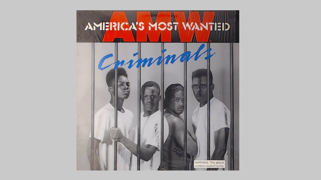 America's Most Wanted - Criminals - 1990 Triad Records - AMW | Eric Warren | Tyrell Brewer - Album