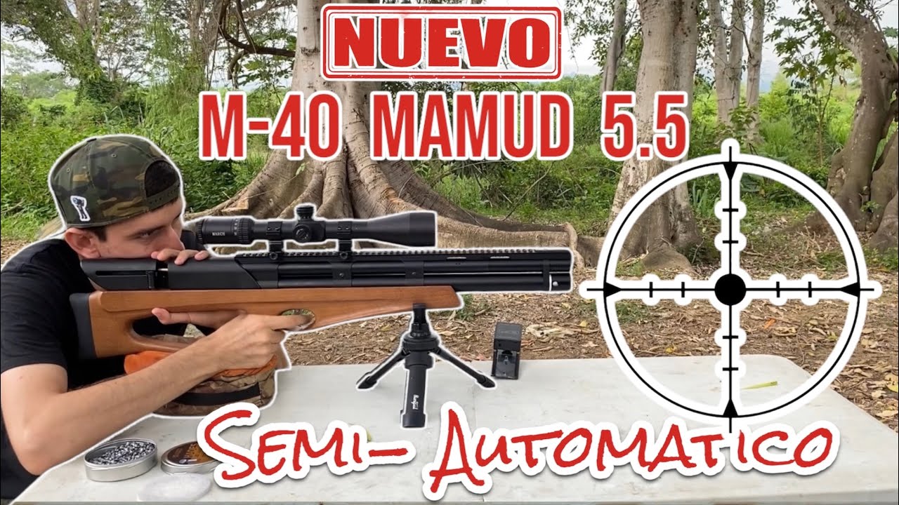 PUSIMOS A PRUEBA EL NUEVO ‼️Pcp semiautomático  M40 MAMUD de AZTK y esto paso ‼️