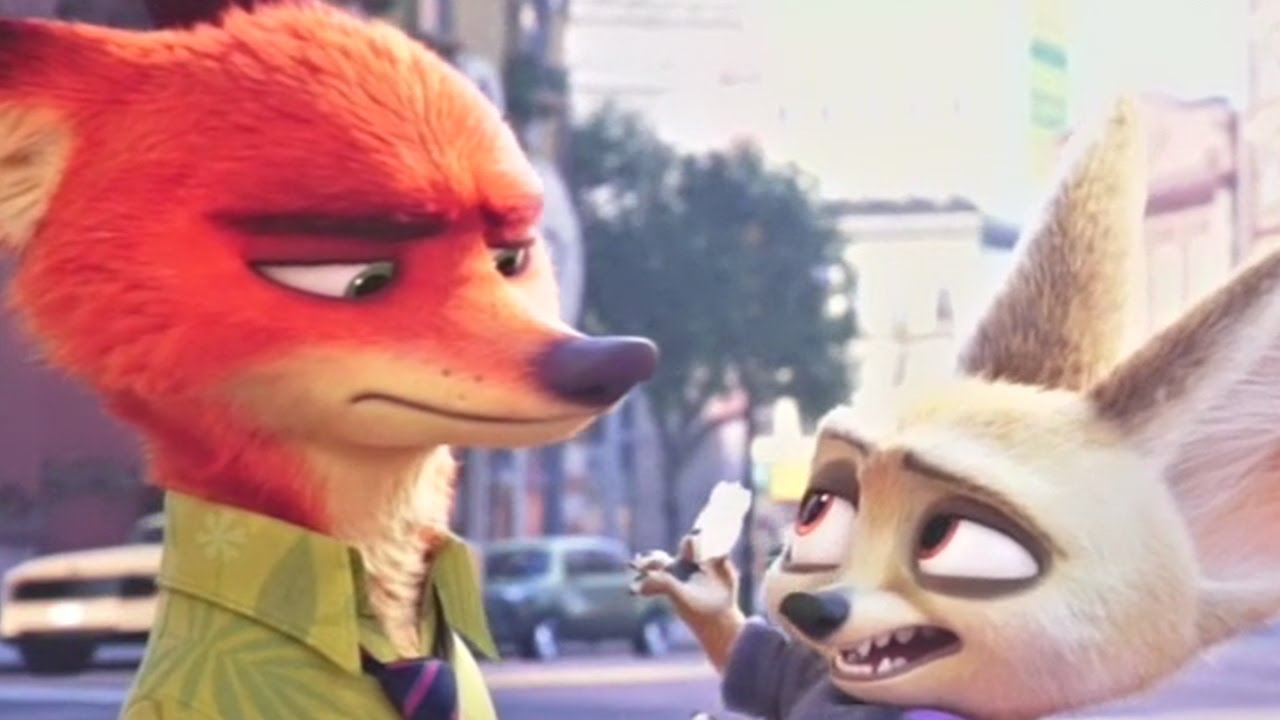 [HD] Zootopia - All Finnick Lines