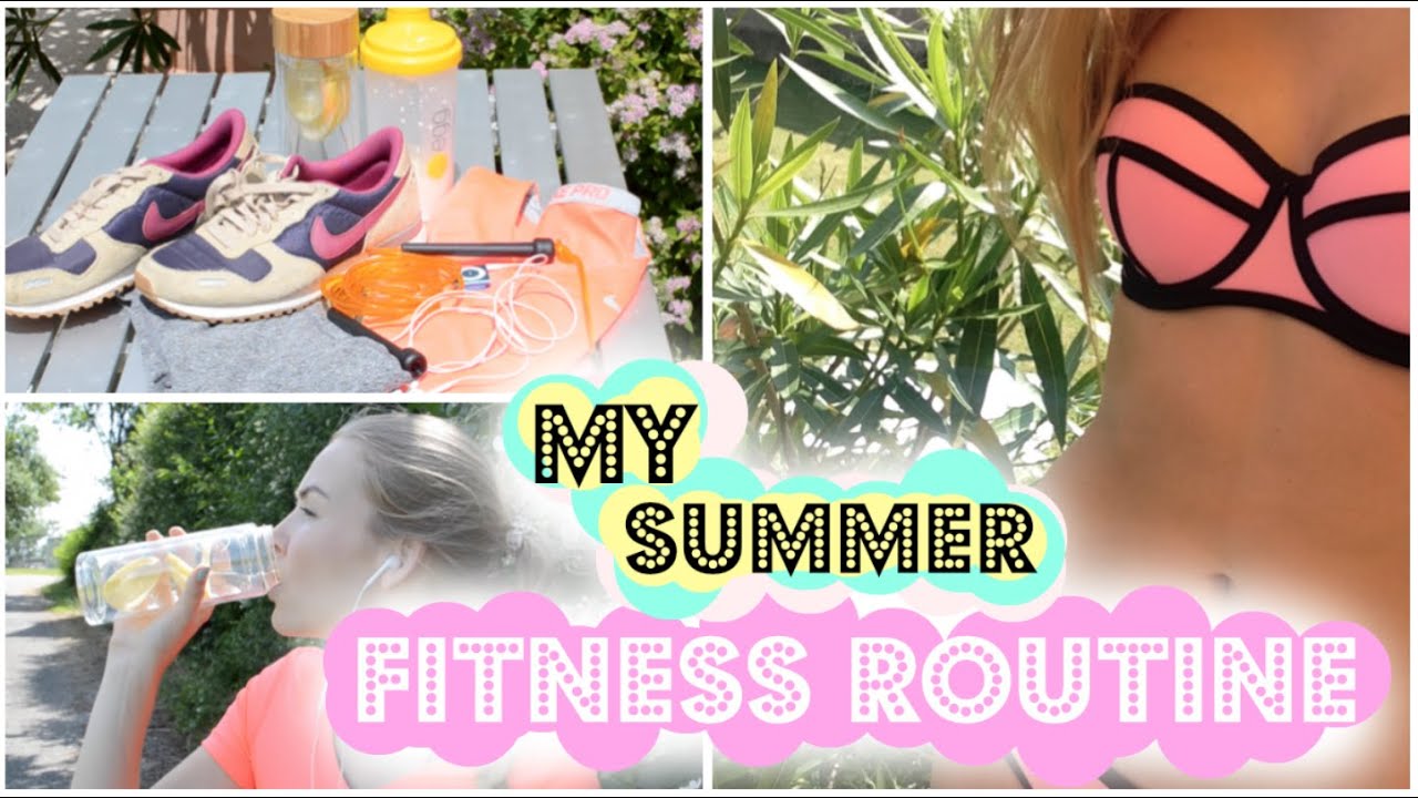 FITNESS ROUTINE für die perfekte Bikini Figur!