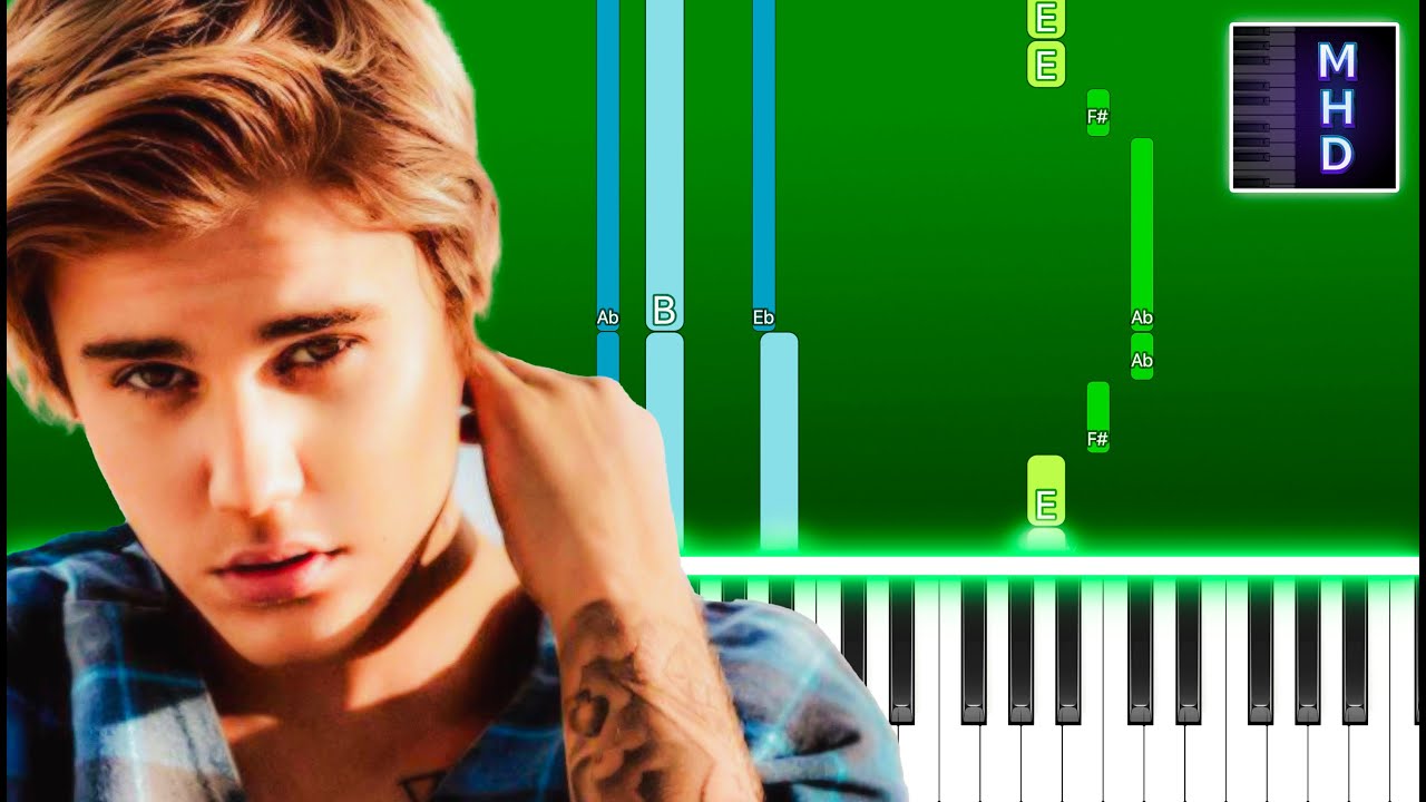 Justin Bieber - That Should Be Me (Piano Tutorial Easy)