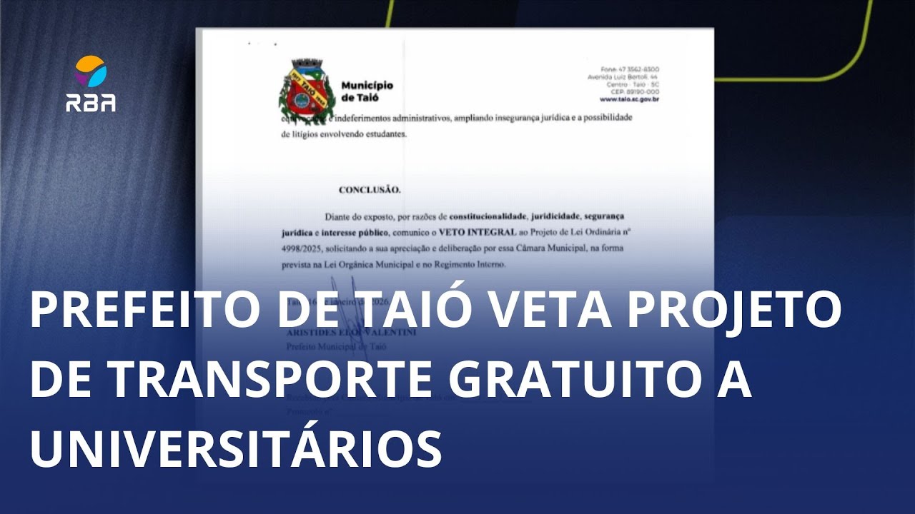Transporte gratuito a universitários