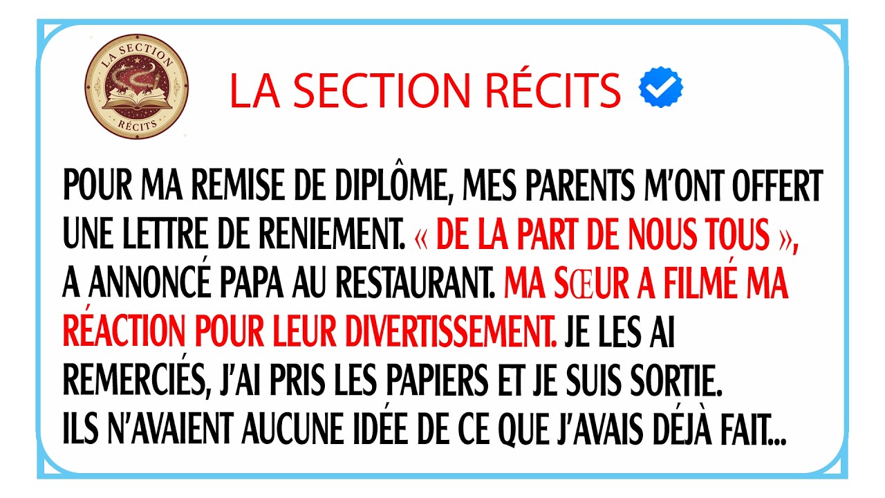 Mes parents m'ont facturé mon enfance mais je suis devenue la patronne de mon père chirurgien