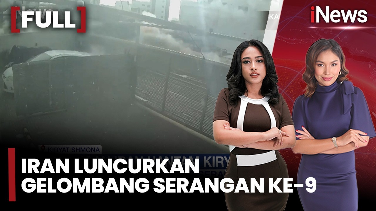 Iran Luncurkan Gelombang Serangan Ke-95, Kiryat Shmona Israel Digempur Iran |FULL iNews Sore (5/4)