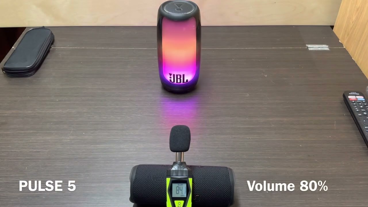 Jbl Pulse 5 vs Jbl Charge 5 Sound Test Comparison Volume 100%