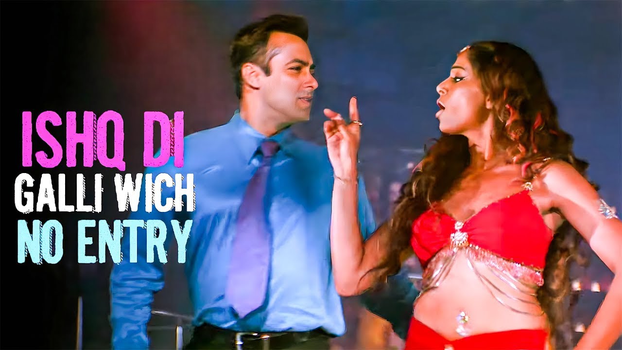 Ishq Di Galli Vich - No Entry | Salman Khan, Anil Kapoor & Bipasha | Sonu Nigam, Alisha