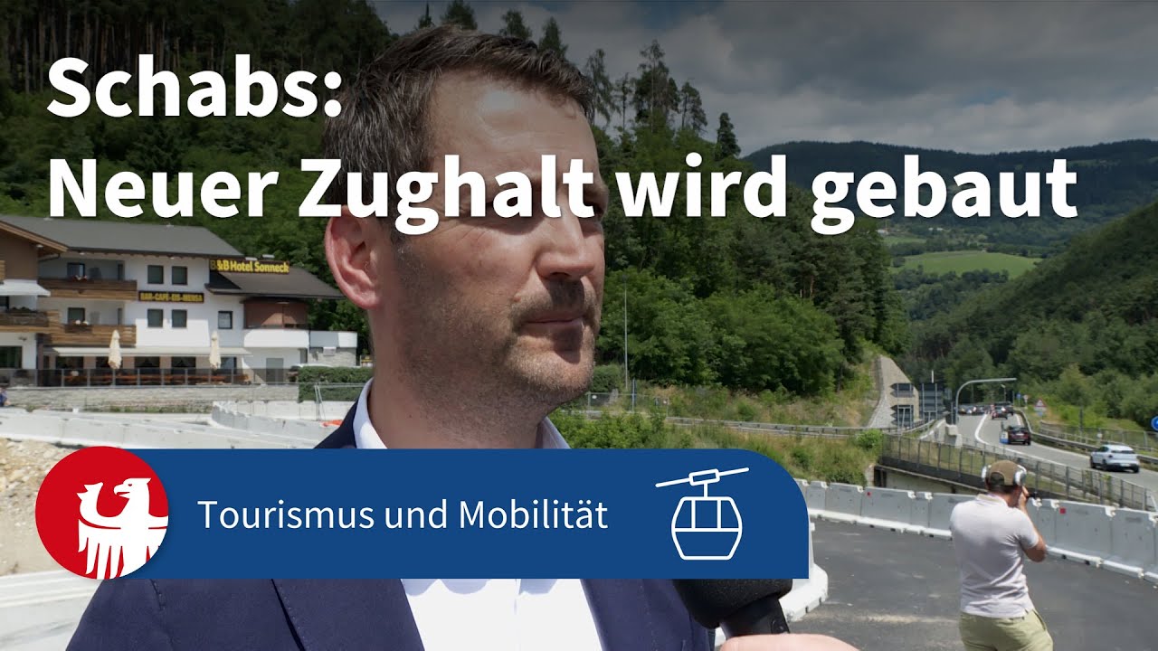 Schabs: Neuer Zughalt wird gebaut
