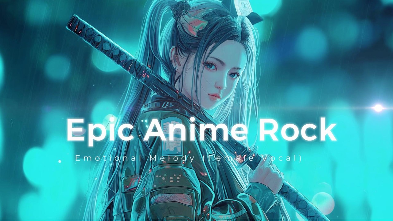 [Playlist] Anime OP Rock Mix ⚡ Epic Anime Guitar × Emotional Female Anime Songs 🎸 熱血少女の戦い 🔥