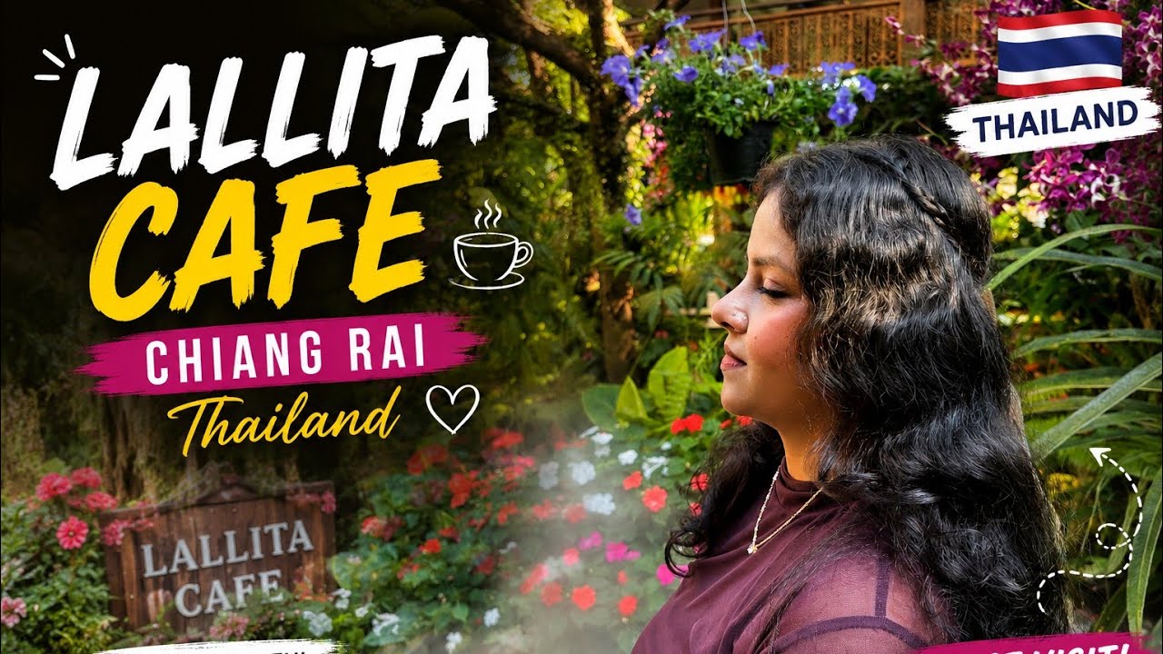 LALITTA CAFE || CHIANG RAI || THAILAND🇹🇭 HIDDEN GEM || FAIRY TALES VIBES 🥰