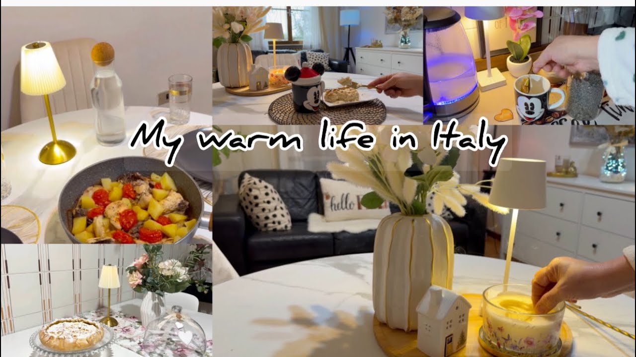  Silent vlog/ cozy cooking/ Slow living/dessert with ricotta/ chicken with vegetables 