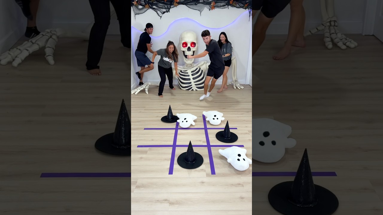 Tic Tac Toe Race! Halloween Edition 👻