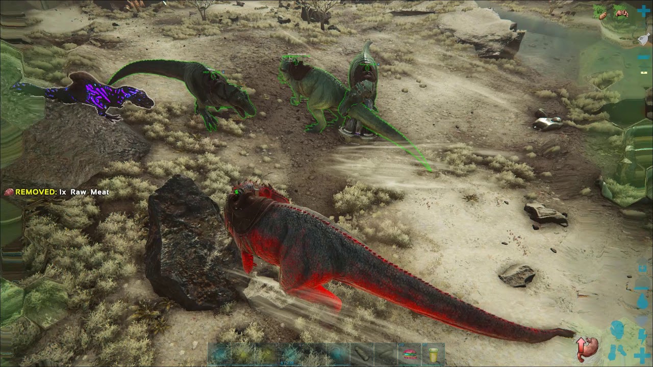 ARK  Survival Evolved Extinction Purple OSD Official