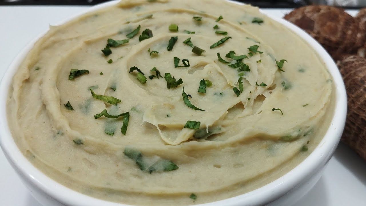 COMO FAZER PURÊ DE INHAME/SUPER PRÁTICO.