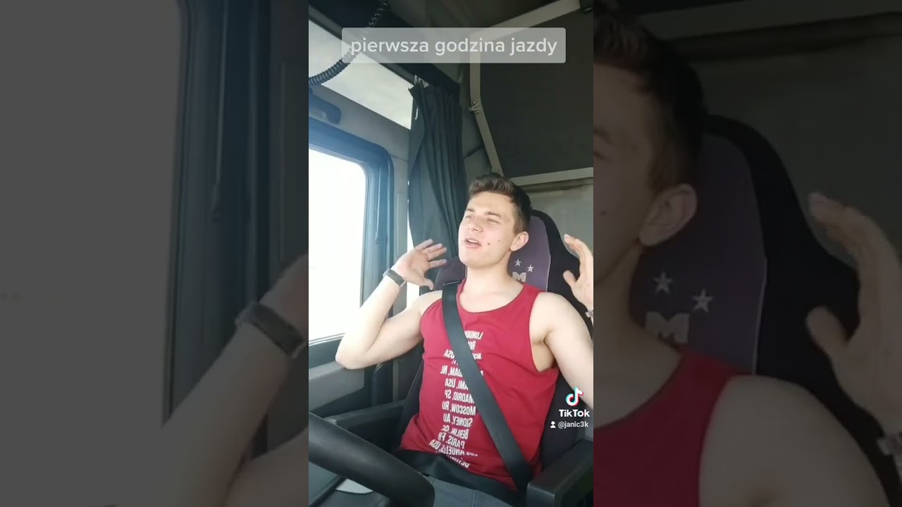 Pierwsza vs Dziewiąta godzina jazdy / kierowca tira / Janicek