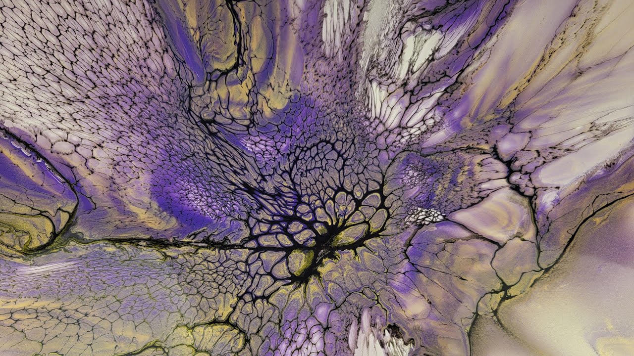 47 Friday With Friends - Gorgeous Purple and Gold Bloom on a 16
