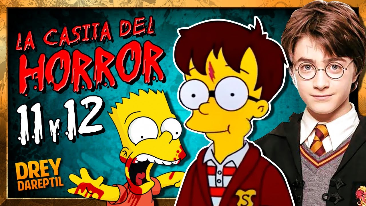 Harry Potter y Los Simpson | La Casita del Horror 11 y 12 🎃 LOS SIMPSON