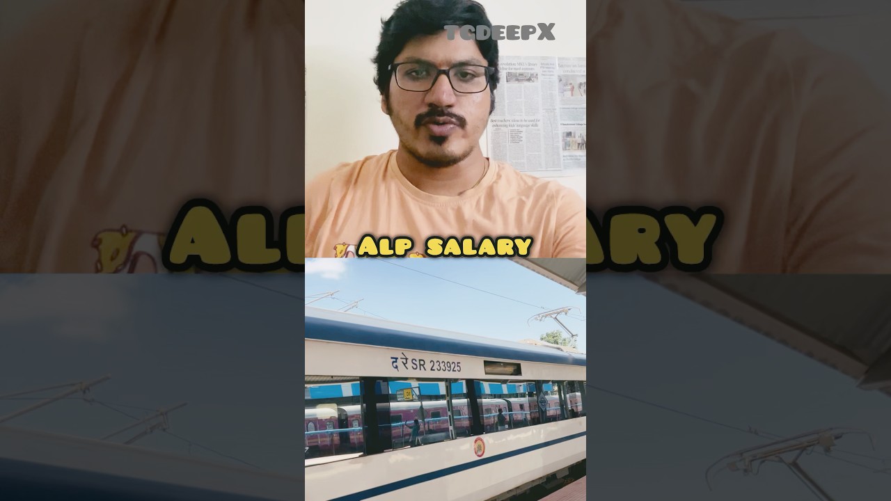 ALP🔥Salary எவ்வளவு? | Indian Railways Loco Pilot | Tamil