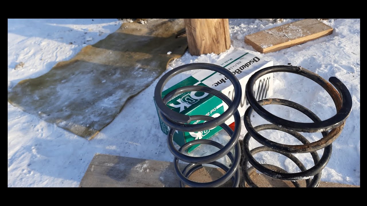 ЗАМЕНА ПРУЖИН ЗАДНЕЙ ПОДВЕСКИ ПАДЖЕРО СПОРТ в -30