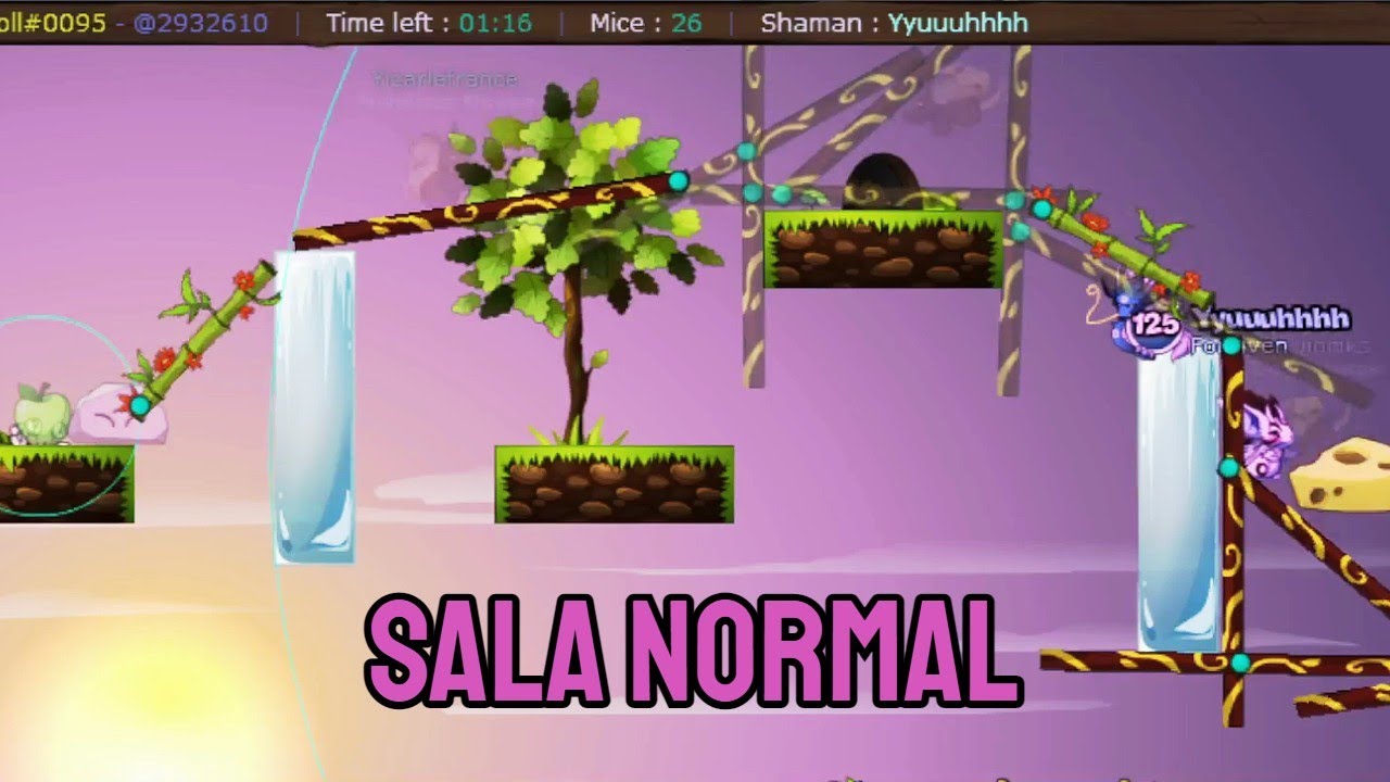 Transformice - Shaman Gameplay #2 (Sala Normal)