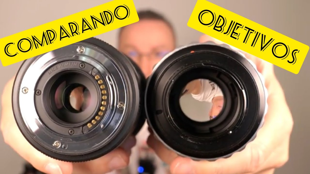 OBJETIVO LUMINOSO - MENOS LUMINOSO | COMPARATIVA