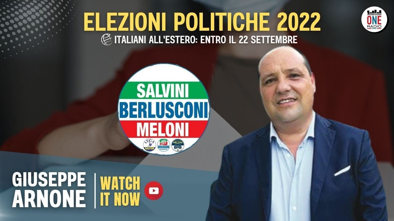 Speciale Elezioni 2022 - Giuseppe Arnone (Centrodestra)