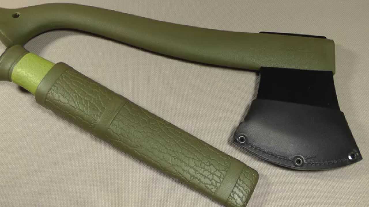 Morakniv Outdoor Kit MG. Топор и нож для туриста.