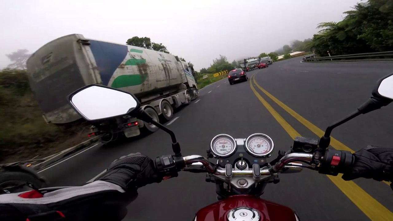 Yamaha Scorpio Z 225 Crossing The Kaimais Into Tauranga