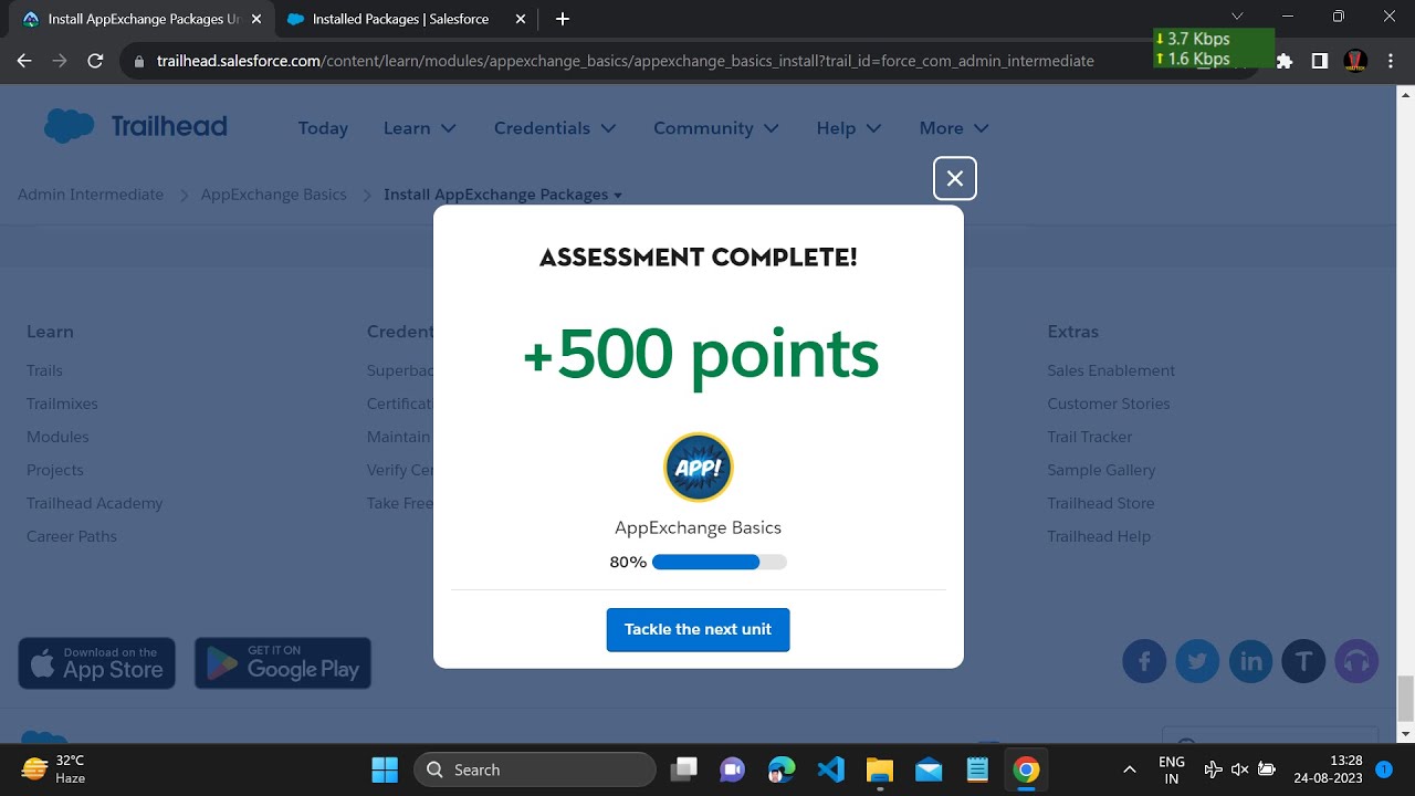 Install AppExchange Packages | Install AppExchange Packages trailhead solution || AppExchange error