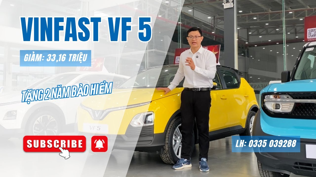 Xe Ô Tô Giờ Quá Rẻ | VINFAST VF5 Giảm Mạnh T11 | Tặng 2 năm bảo hiểm | Miễn phí sạc đến 2027