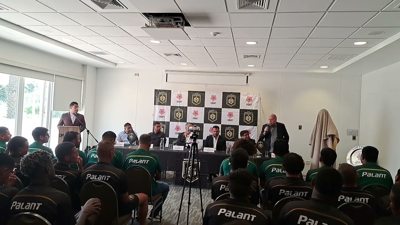 Presentación oficial del plantel CD Moquegua que participará en la Liga1 el presente año 2026